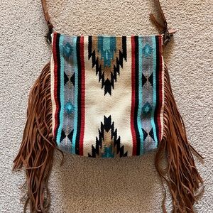 American Darling Fringe Aztec Bag